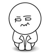 Silent Guy sticker #14557324