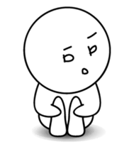 Silent Guy sticker #14557328