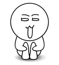 Silent Guy sticker #14557331