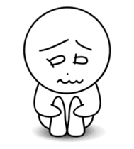 Silent Guy sticker #14557334