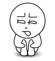 Silent Guy sticker #14557347