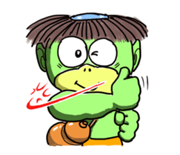 kappanokyuutaro sticker #14557449