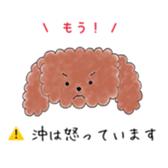poodle oki's everyday sticker #14557486