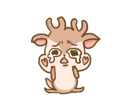 Cry Baby Deer sticker #14558030