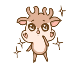 Cry Baby Deer sticker #14558031