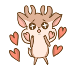Cry Baby Deer sticker #14558035