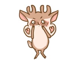 Cry Baby Deer sticker #14558036