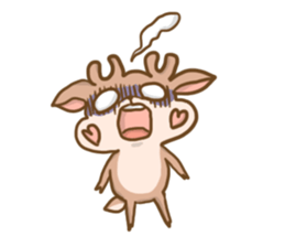 Cry Baby Deer sticker #14558037