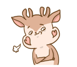 Cry Baby Deer sticker #14558038