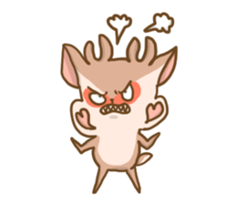 Cry Baby Deer sticker #14558040