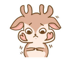 Cry Baby Deer sticker #14558042