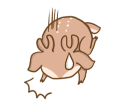 Cry Baby Deer sticker #14558045