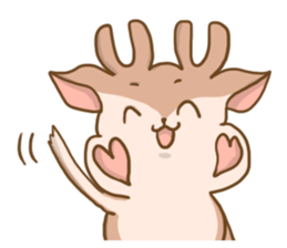 Cry Baby Deer sticker #14558046
