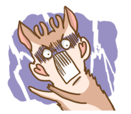 Cry Baby Deer sticker #14558052