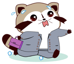 North American Raccoon (V3) sticker #14558247