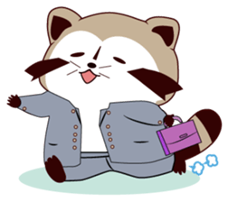 North American Raccoon (V3) sticker #14558251