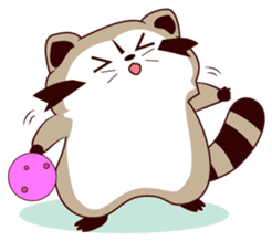 North American Raccoon (V3) sticker #14558256