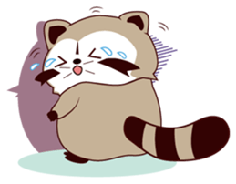 North American Raccoon (V3) sticker #14558257