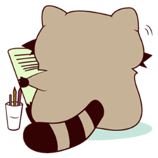 North American Raccoon (V3) sticker #14558260