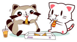 North American Raccoon (V3) sticker #14558264