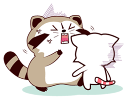 North American Raccoon (V3) sticker #14558266