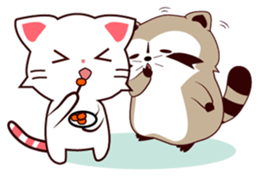 North American Raccoon (V3) sticker #14558268