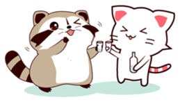 North American Raccoon (V3) sticker #14558269