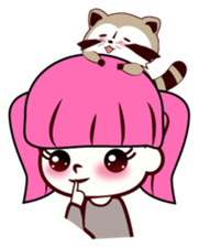 North American Raccoon (V3) sticker #14558271