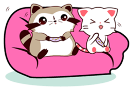 North American Raccoon (V3) sticker #14558272