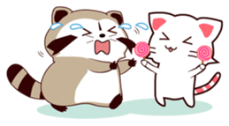 North American Raccoon (V3) sticker #14558279