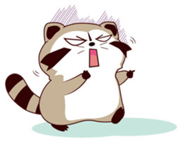 North American Raccoon (V3) sticker #14558282