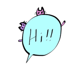 Fashionable English Stickers sticker #14558471