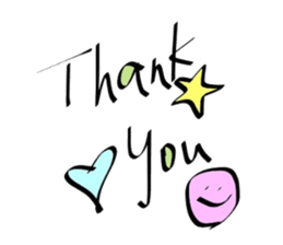 Fashionable English Stickers sticker #14558473