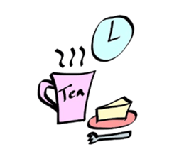 Fashionable English Stickers sticker #14558488