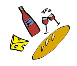 Fashionable English Stickers sticker #14558491