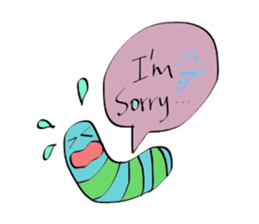 Fashionable English Stickers sticker #14558494
