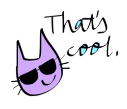 Fashionable English Stickers sticker #14558496