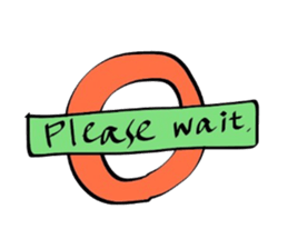 Fashionable English Stickers sticker #14558497