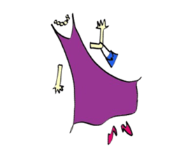 Fashionable English Stickers sticker #14558500