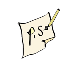 Fashionable English Stickers sticker #14558504