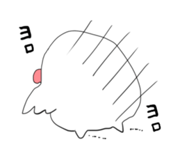 White bird sticker2017 sticker #14558666