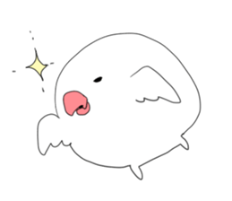 White bird sticker2017 sticker #14558669