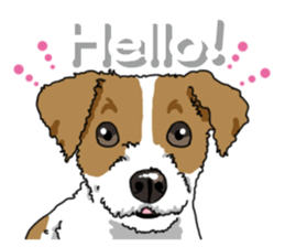 Wanko-Biyori JRT-Jack Russell terrier 2 sticker #14558982