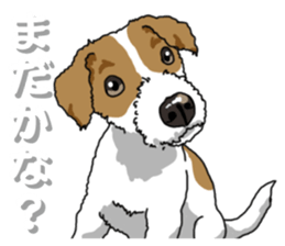 Wanko-Biyori JRT-Jack Russell terrier 2 sticker #14558984