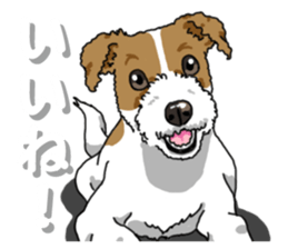 Wanko-Biyori JRT-Jack Russell terrier 2 sticker #14558994