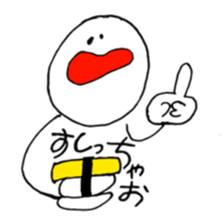 big eater sticker #14559554