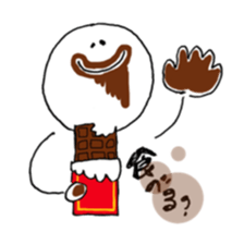 big eater sticker #14559559