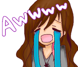 Affe Japanese Singer Sticker(English) sticker #14559672