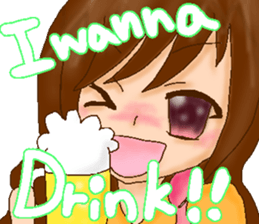 Affe Japanese Singer Sticker(English) sticker #14559686