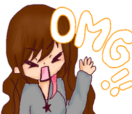 Affe Japanese Singer Sticker(English) sticker #14559695